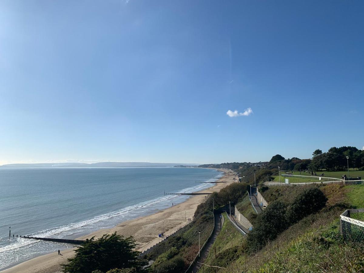 Bournemouth Beachfront Retreat 3 Bedroom 3 Bathroom Seaside B&B With Free Parking Zewnętrze zdjęcie